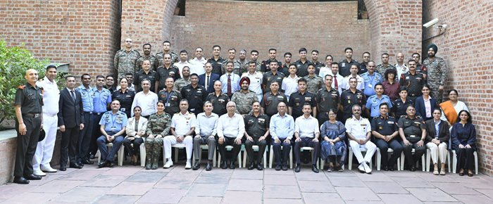 Professional learning of armed forces at IIMA